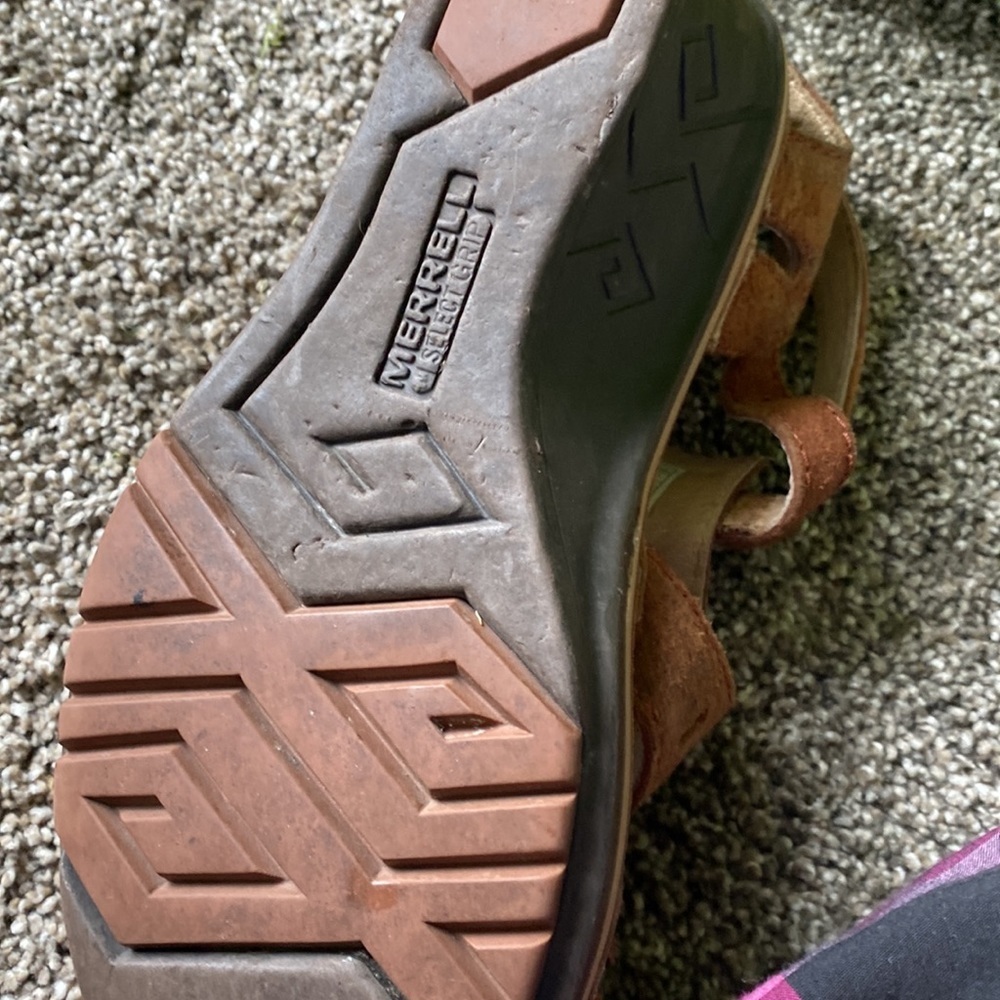 Merrell Sirah Lattice Women’s Wedge Sandals - Picture 7 of 9